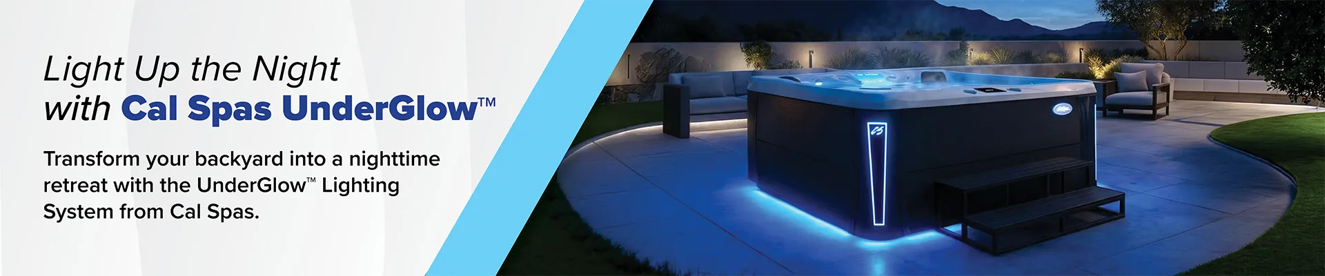 Calspas hot tub being used in a family setting - Renton